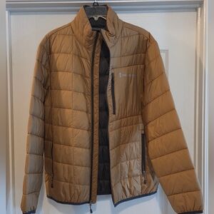 Free Country Men's Tan Puffer Jacket